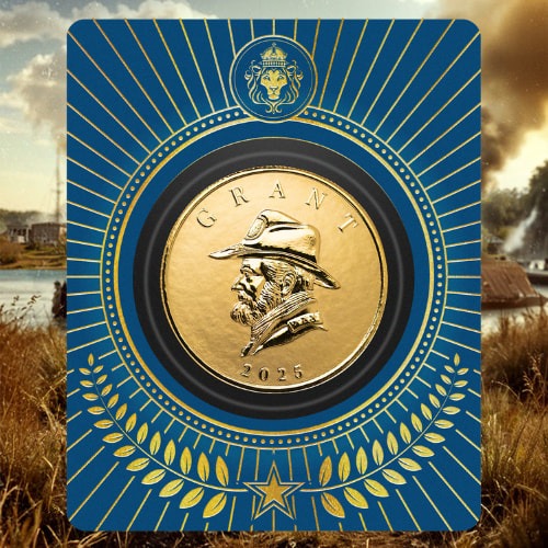 2025 1 oz Grant Gold Coin - Commander Series