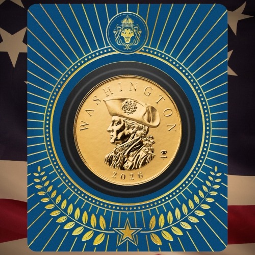 2026 1 oz Washington Gold Coin - Commander Series
