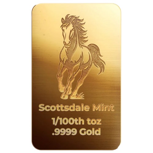 2026 1/100 oz Lunar Horse Gold Bar
