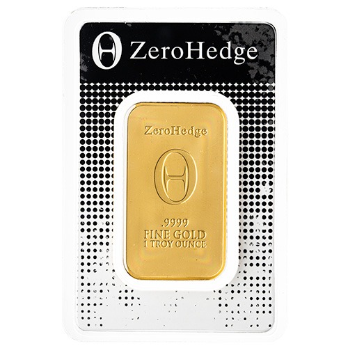 1 oz ZeroHedge Gold Bar