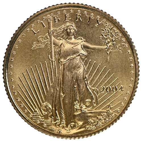 2004 1/10 oz American Eagle Gold Coin