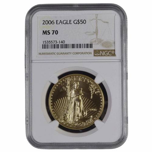 2006 1 oz NGC MS-70 Gold American Eagle