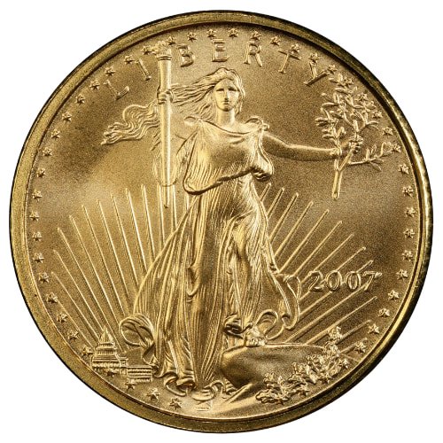 2007 1/10 oz American Eagle Gold Coin