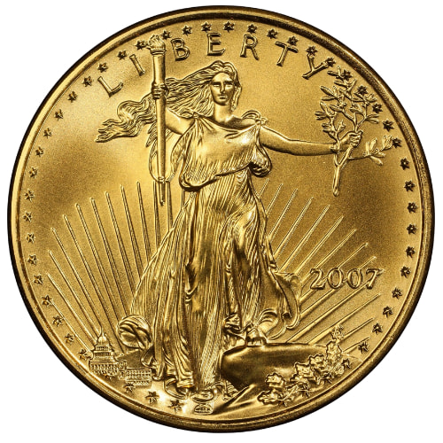 2007 1 oz American Gold Eagle Coin