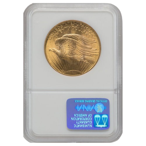 Buy 1908 NGC MS-67 $20 St. Gaudens Double Eagle Gold Coin - No