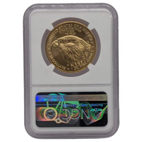 2021 NGC MS-70 First Releases 1 oz American Gold Eagle Coin (Type