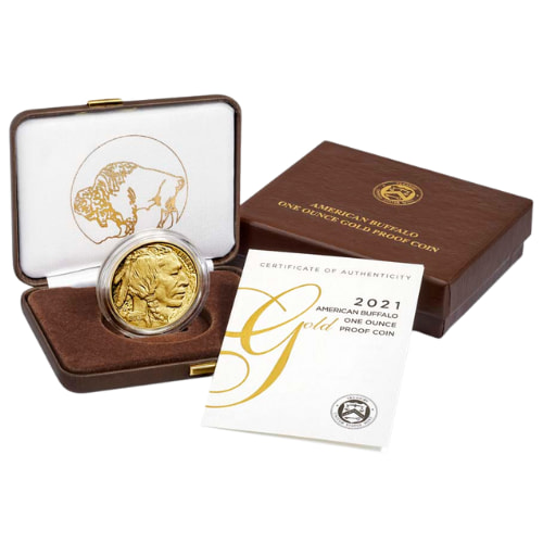 2021 1 oz American Gold Buffalo Proof Coin