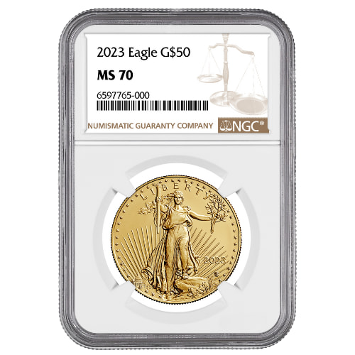2023 NGC MS-70 1 oz American Gold Eagle Coin