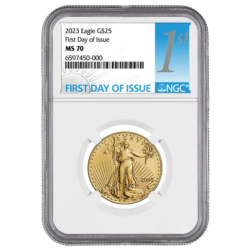 2023 NGC MS-70 First Day of Issue 1/2 oz American Eagle Gold Coin