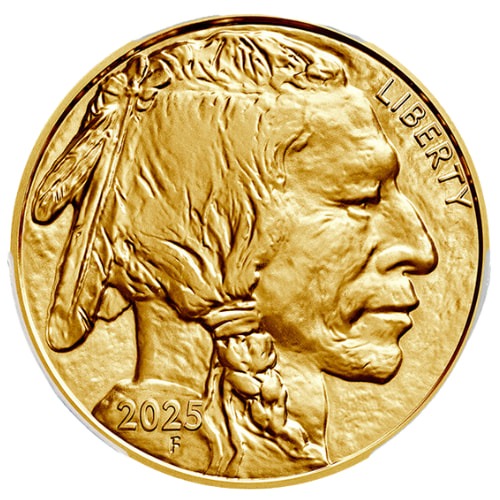 2025 1 oz US Gold Buffalo Coin BU