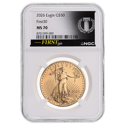 2026 NGC MS-70 FIRST30™ 1 oz American Gold Eagle Coin