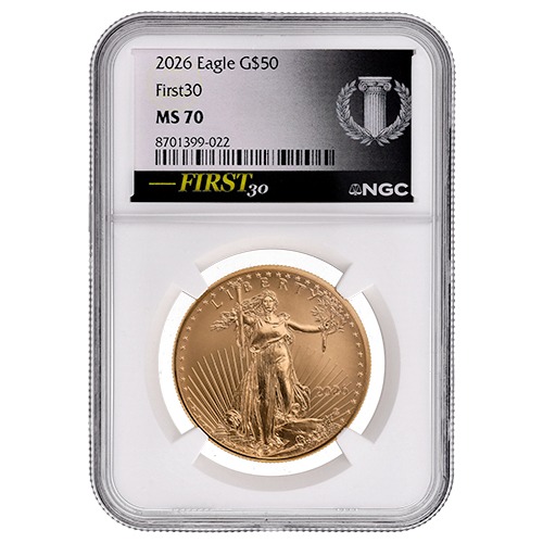 2026 NGC MS-70 FIRST30™ 1 oz American Gold Eagle Coin