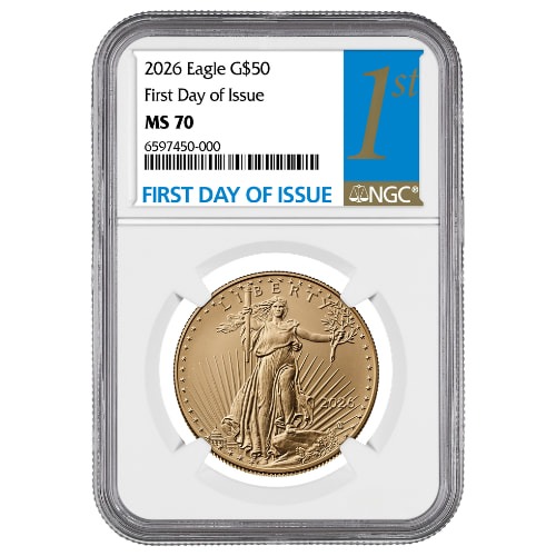 2026 NGC MS-70 First Day of Issue 1 oz American Gold Eagle Coin