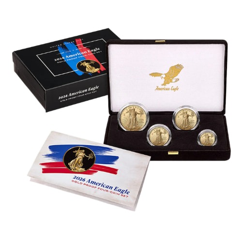 2026-W American Gold Eagle Proof 4-Coin Set