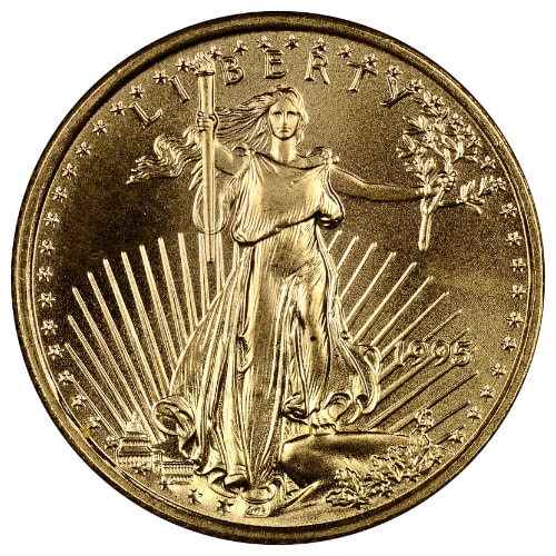 1995 1/10 oz American Gold Eagle Coin