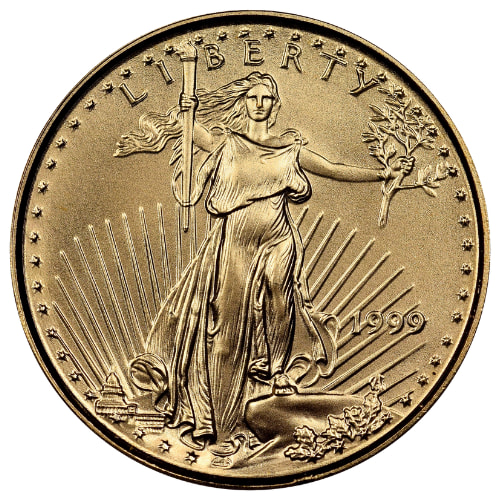 1999 1/10 oz American Eagle Gold Coin