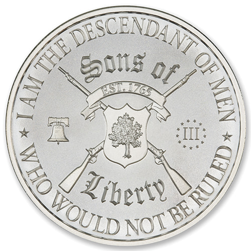 1 oz Sons of Liberty Silver Round