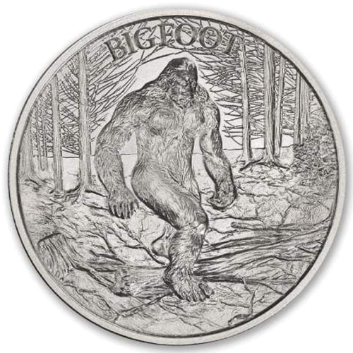 1.5 oz Bigfoot Silver Round