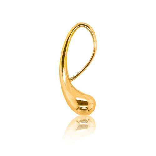 3.8 grams Nebü 24k Gold Water Droplet Pendant