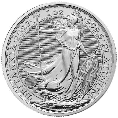 2025 1 oz Platinum Britannia Coin BU