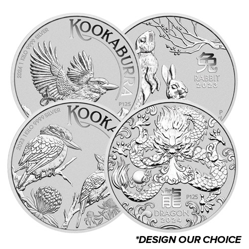 1 Kilo Perth Mint Silver Coin BU (in Capsule)