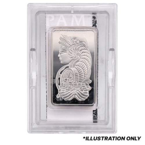 5 oz Platinum Bars - Design Our Choice
