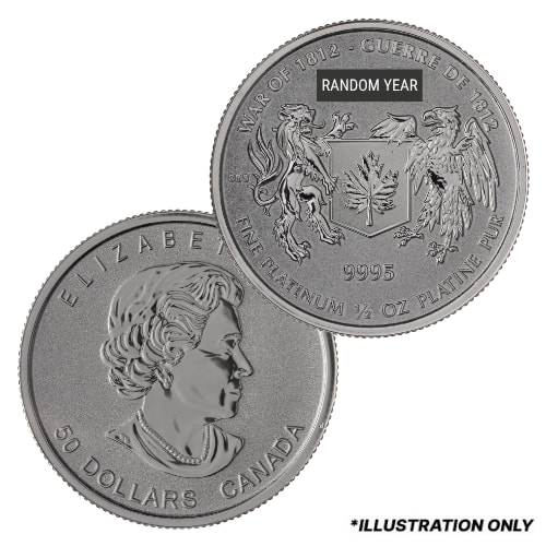 1/2 oz Platinum Coin - Design Our Choice