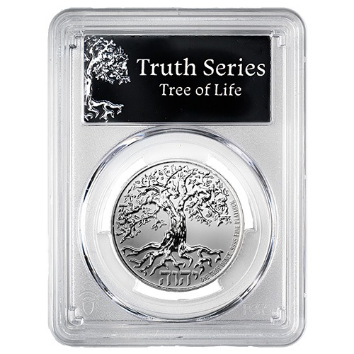 2024 PCGS PR-70 First Strike 1 oz Tree of Life Reverse Proof Platinum Coin