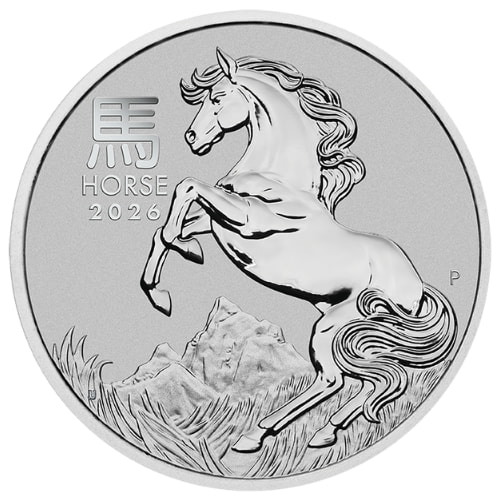 2026 1 oz Year of the Horse Platinum Coin – Lunar Series III