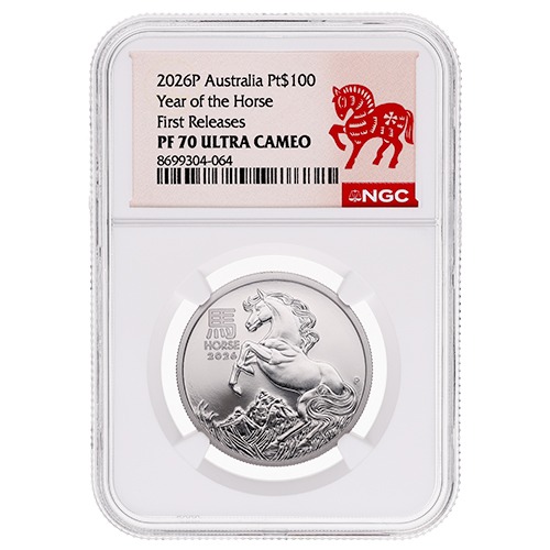[["2026 NGC PF-70 First Releases 1 oz Year of the Horse Proof Platinum Coi","n - Lunar Series III"]]