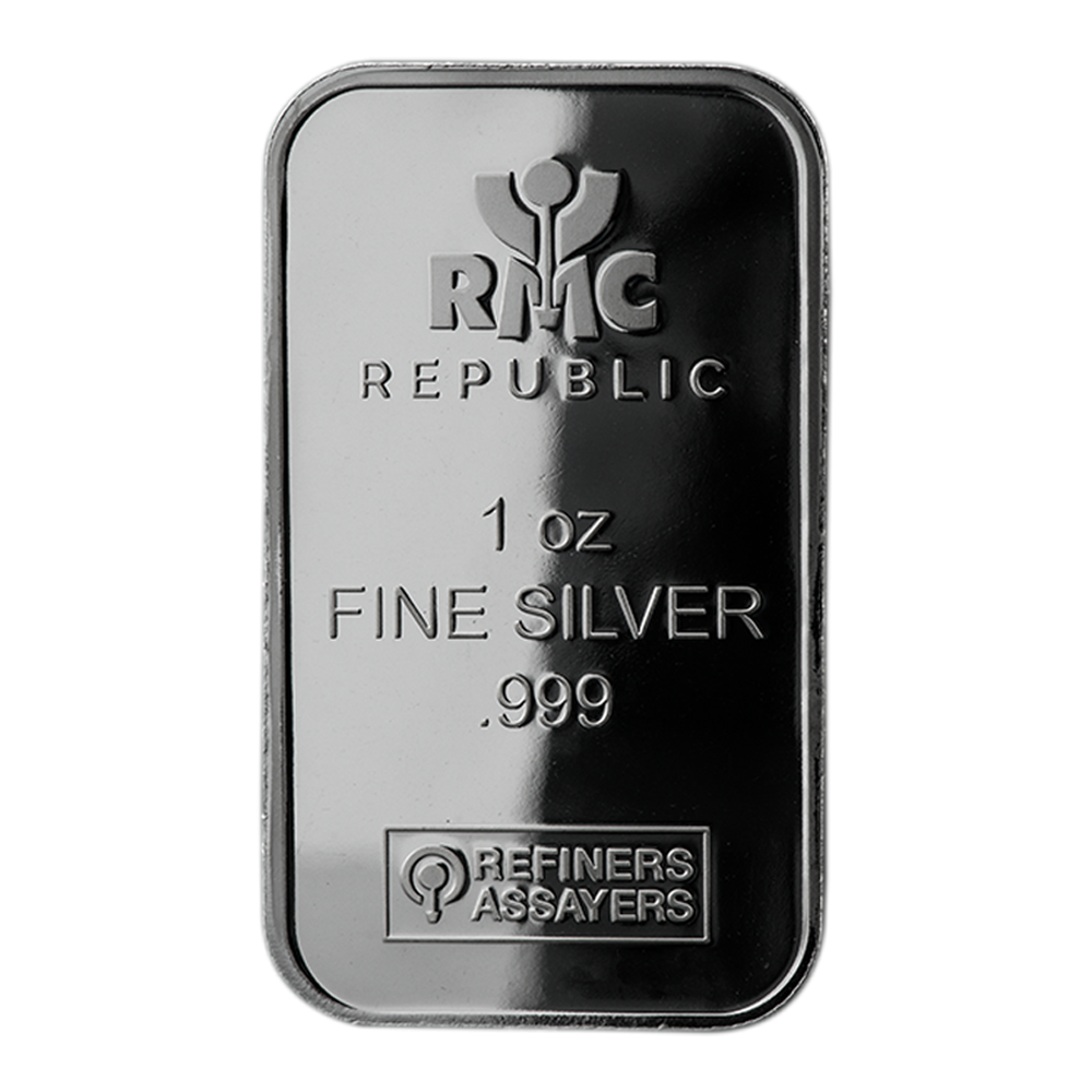 Bars Rounds Lot Of 3 1 Troy Oz RMC Republic Metals 999 Fine Silver Round bars-rounds-lot-of-3-1-troy-oz-rmc-republic-metals-999-fine-silver-round