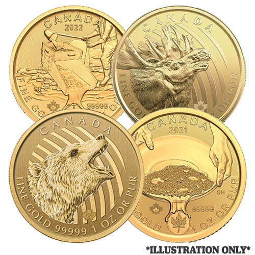 1 oz Royal Canadian Mint .99999 Gold Coin - Design Our Choice