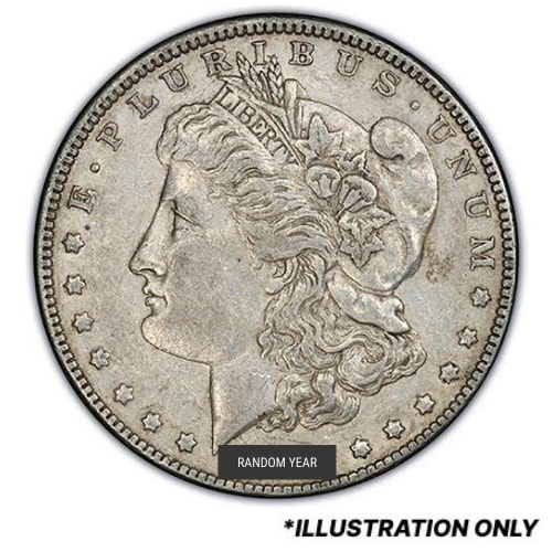 Pre-1921 Morgan Dollar Silver Coin XF