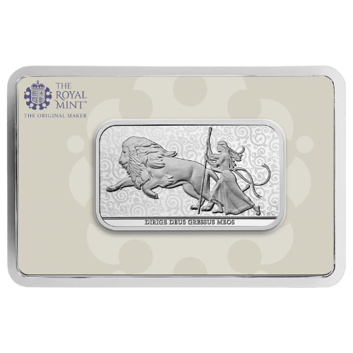 2025 1 oz Una and the Lion Silver Bar