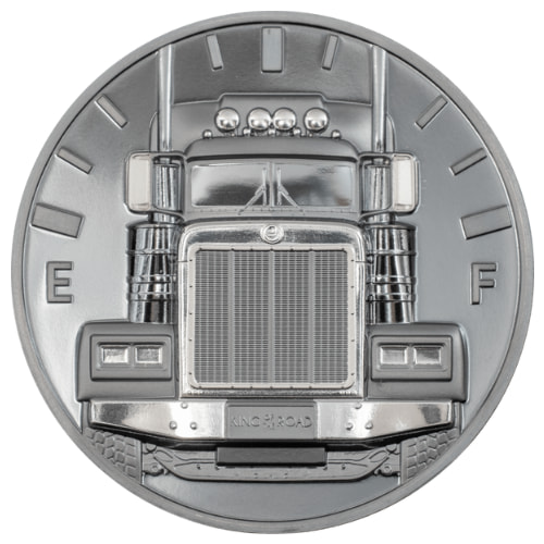 2022 2 oz Truck - King of the Road Proof Silver Coin