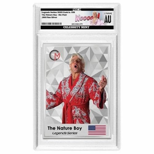 2023 3 Gram Celebrity Mint Ric Flair Silver Trading Coin - Legends Series