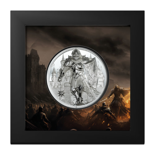 2024 5 oz Iron Knight Proof Silver Coin
