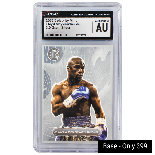Buy 2025 3 Gram Floyd Mayweather Silver Trading Coin - Legends