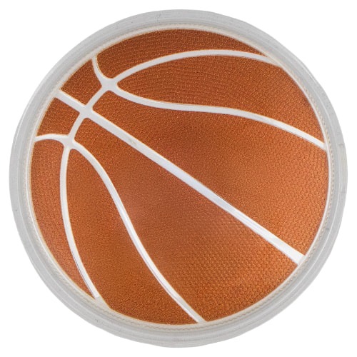 Celebrity Mint 2 oz Basketball Shaped Silver Proof Commemorative