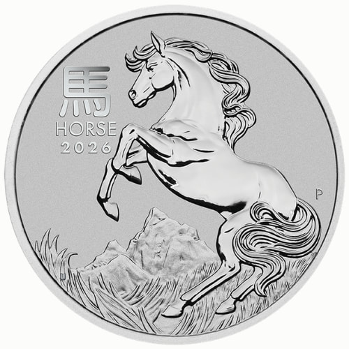 2026 1/10 oz Year of the Horse Platinum Coin - Lunar Series III