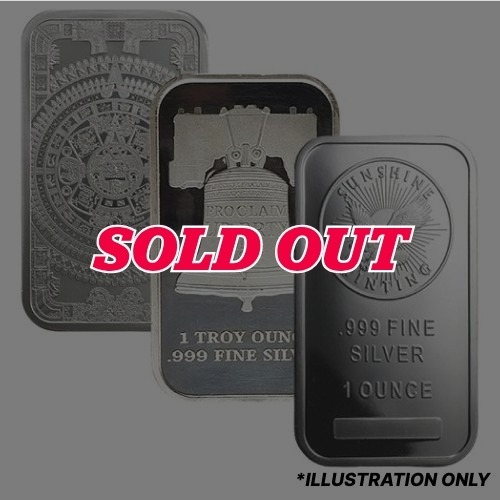 1 oz Silver Bars - Design Our Choice