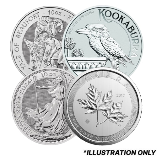 10 oz Silver Coins - Design Our Choice