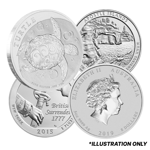 5 oz Silver Coins - Design Our Choice