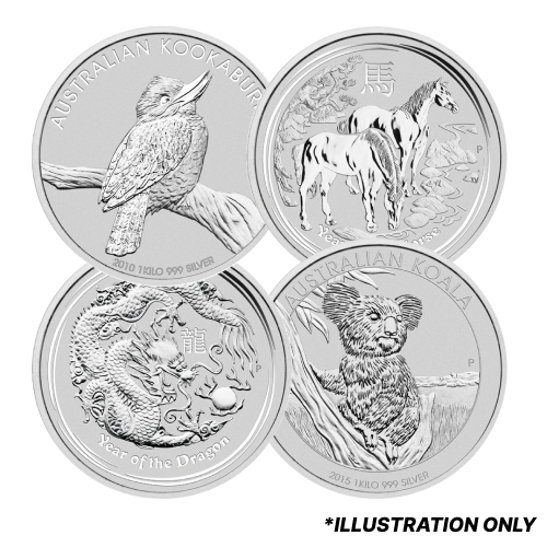 1 Kilo Silver Coins