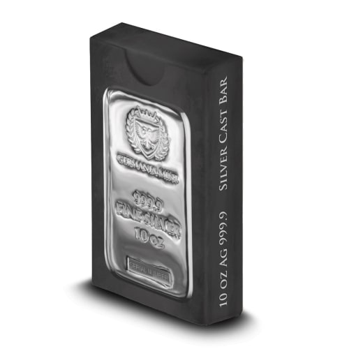 GERMAN MINT 999.9 純銅 10オンスバー 1000g .9999 Fine Germania Mint Poured Copper Bar - Perfect For