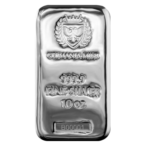 10 oz Germania Mint Silver Bar
