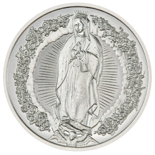 1 oz Our Lady of Guadalupe Silver Round