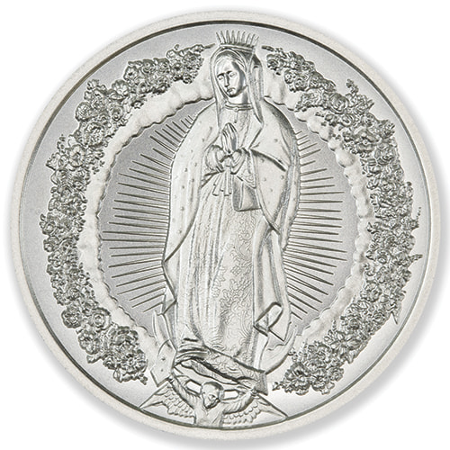 1.5 oz Our Lady of Guadalupe Silver Round