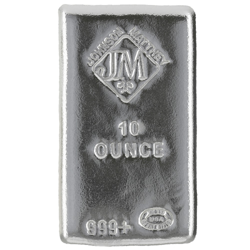 Johnson Matthey Silver Bars