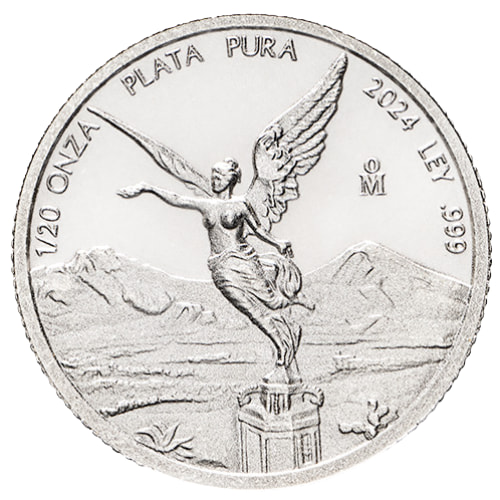 2024 1/20 oz Mexican Libertad Silver Coin BU